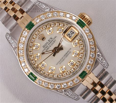 lady datejust 26mm rolex|Rolex Datejust 26mm diamond bezel.